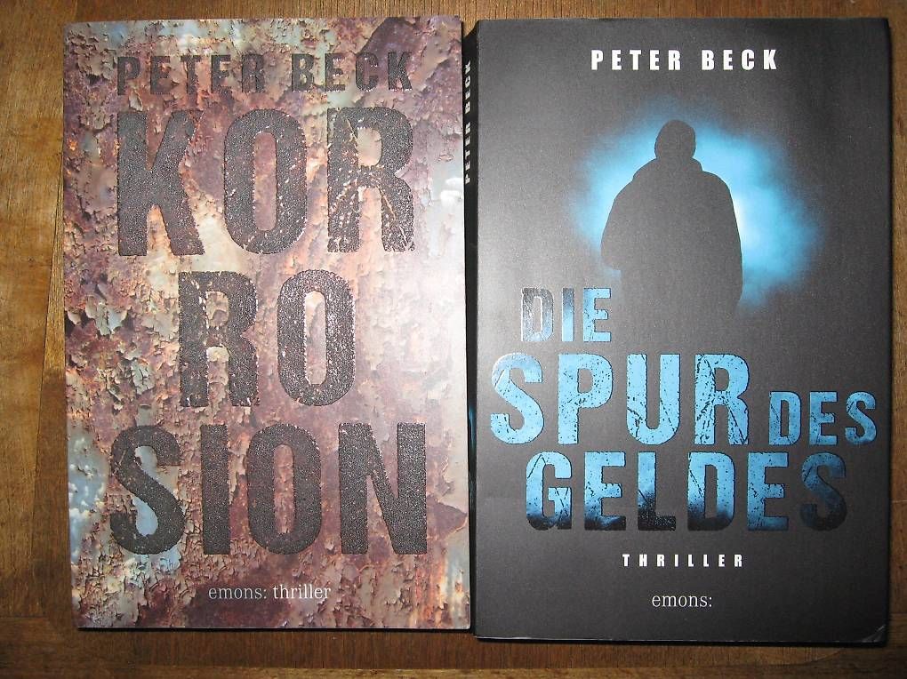 Libri: 2 x Thriller Peter Beck – Usato da Zürich venduto da Biker612