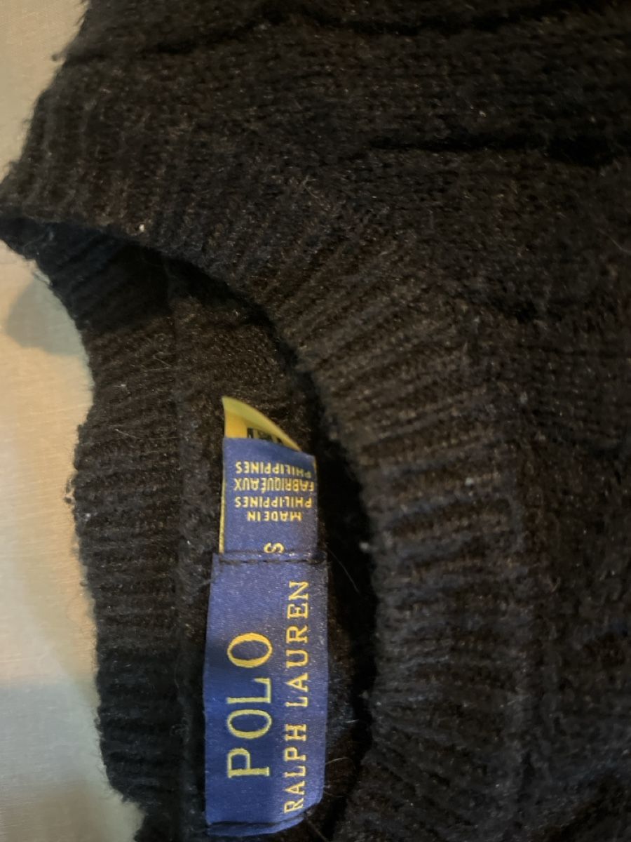 Ralph Lauren Maglioni & Felpe: Schwarzer Ralph Lauren Strickpullover – Usato da Frauenfeld venduto da joh_lp6l 1