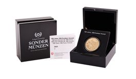 100 Franken Gold Vreneli, Sonderprägung, Jahr 2025, Selten!