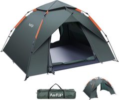 Camping Zelt 2 Personen Pop Up wasserdicht 4 Jahreszeiten