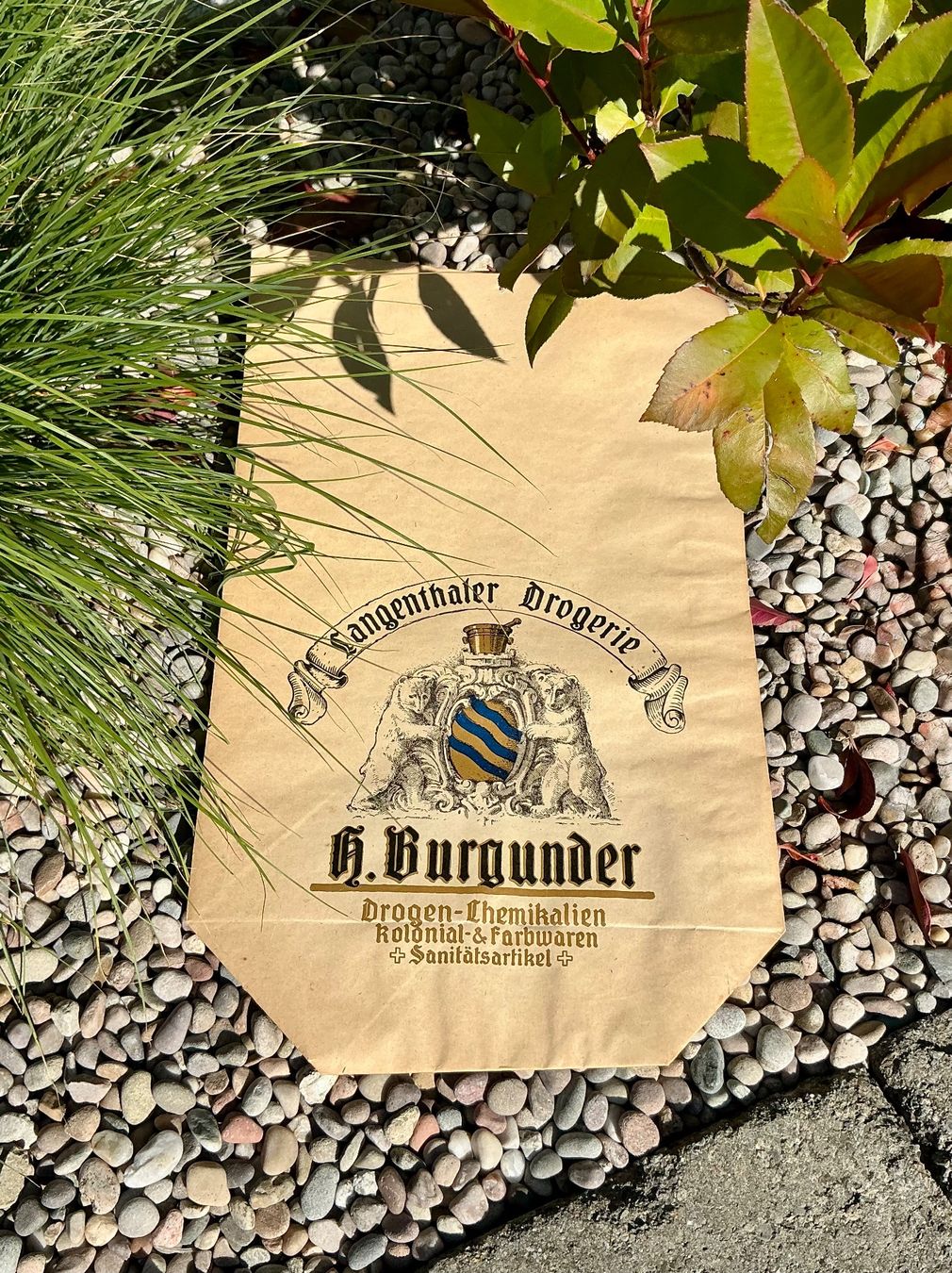 Toutes les décorations: URALTER DROGERIE PAPIERSACK – D'occasion à Zell LU par Silvermemory