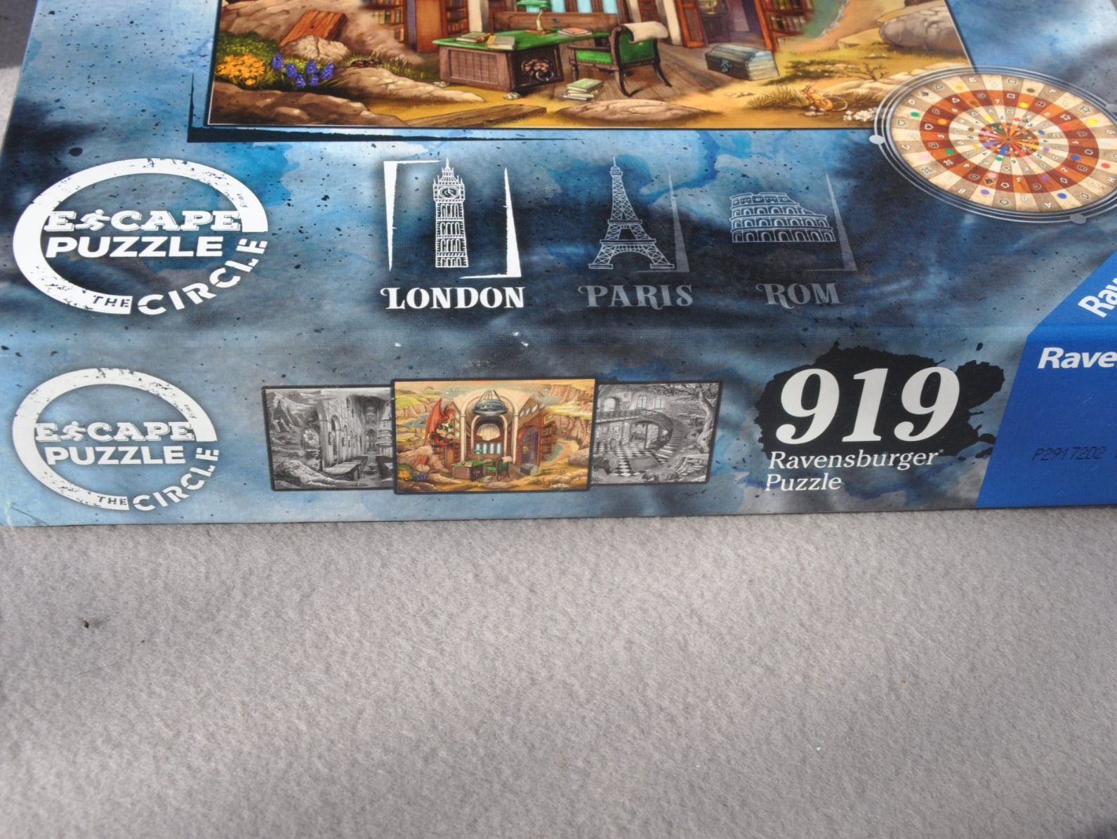 Ravensburger Puzzles: Exit Puzzle Ravensburger Escape Circle 919 pièces London – Gebraucht aus Fully von Minouchka 2