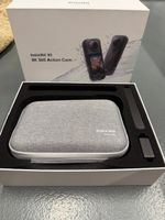 Insta360 X5 8K 360 Action Cam mit viel Zubehör