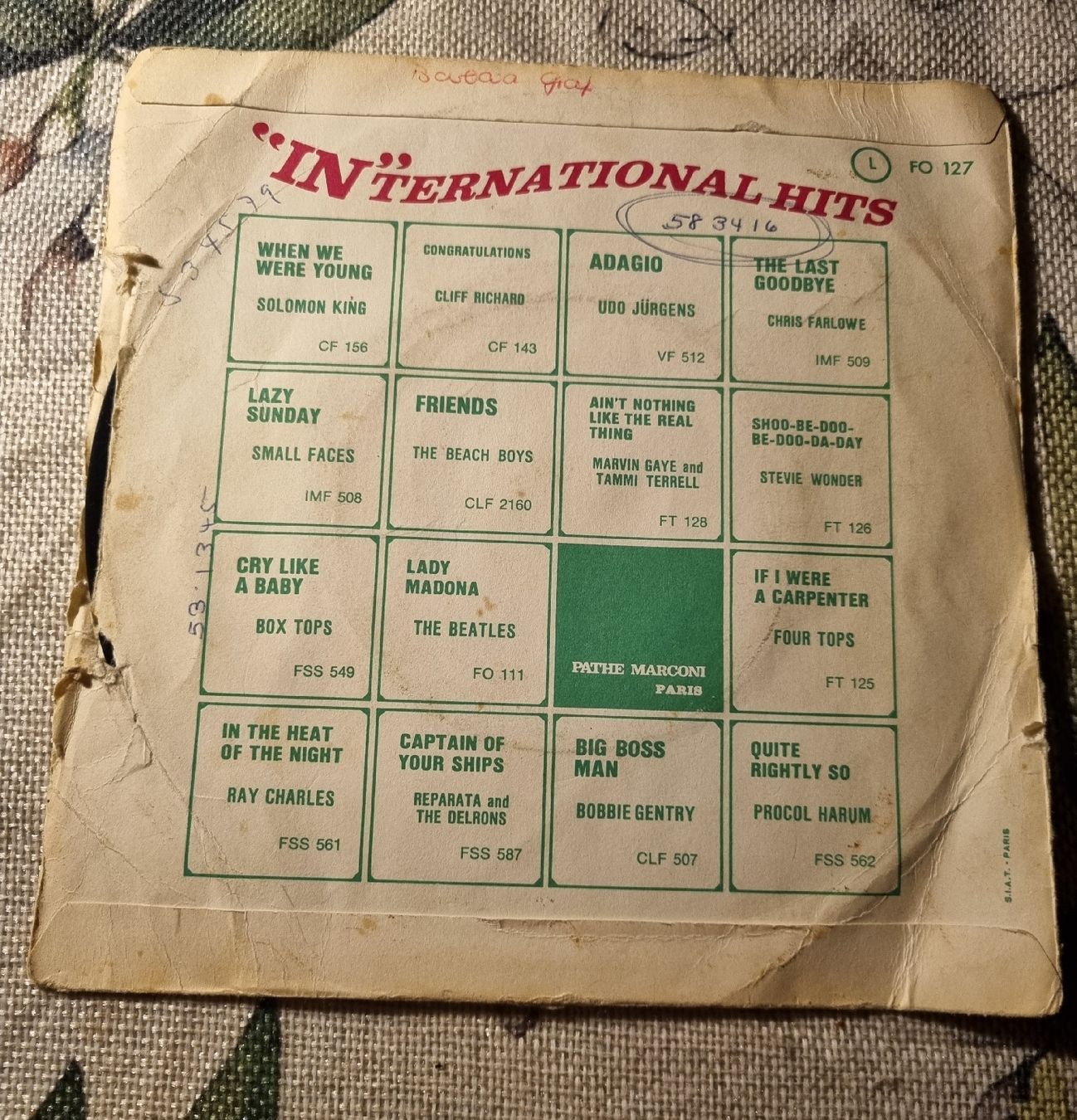 Vinyles: The Beatles 2 singles – D'occasion à Ostermundigen par vintage60 7