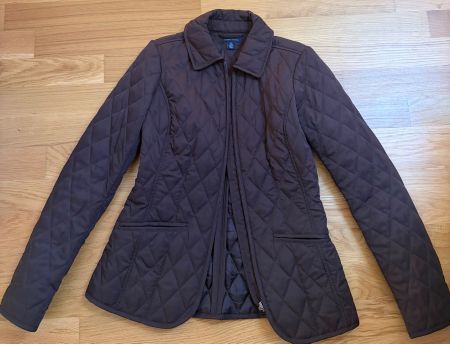 Tommy Hilfiger Gr. S Quilted Steppjacke Coffeecore Country