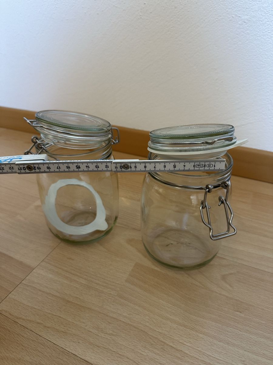Contenitori & Simili: 2x Einmachglas / Vorratsglas – Nuovo (secondo la descrizione) da Chur venduto da Sim7000 2