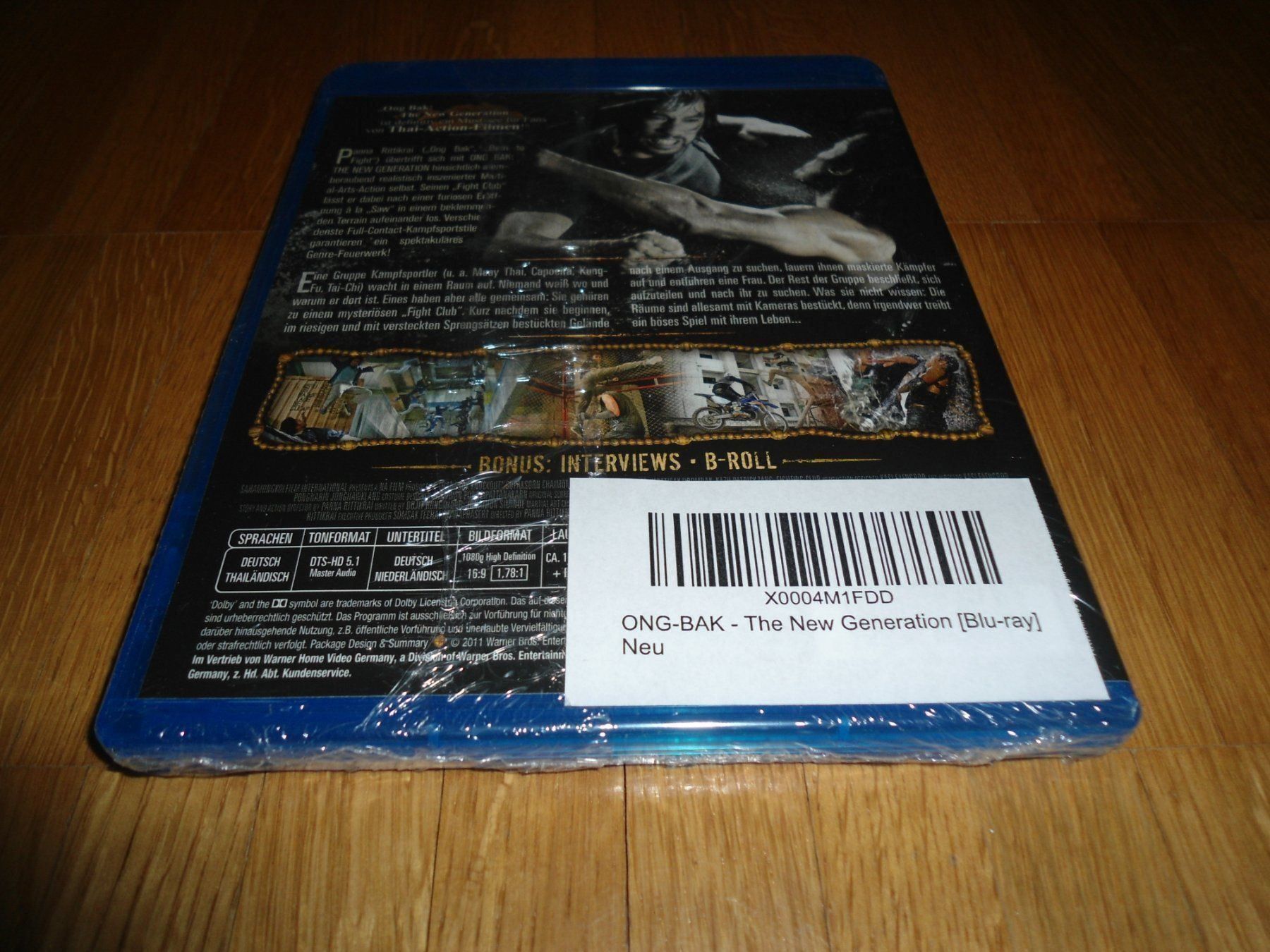 Tutti i DVDs: Ong Bak - The New Generation - BLU-RAY - UNCUT – Nuovo e nell'imballaggio originale da Basel venduto da havsok 1
