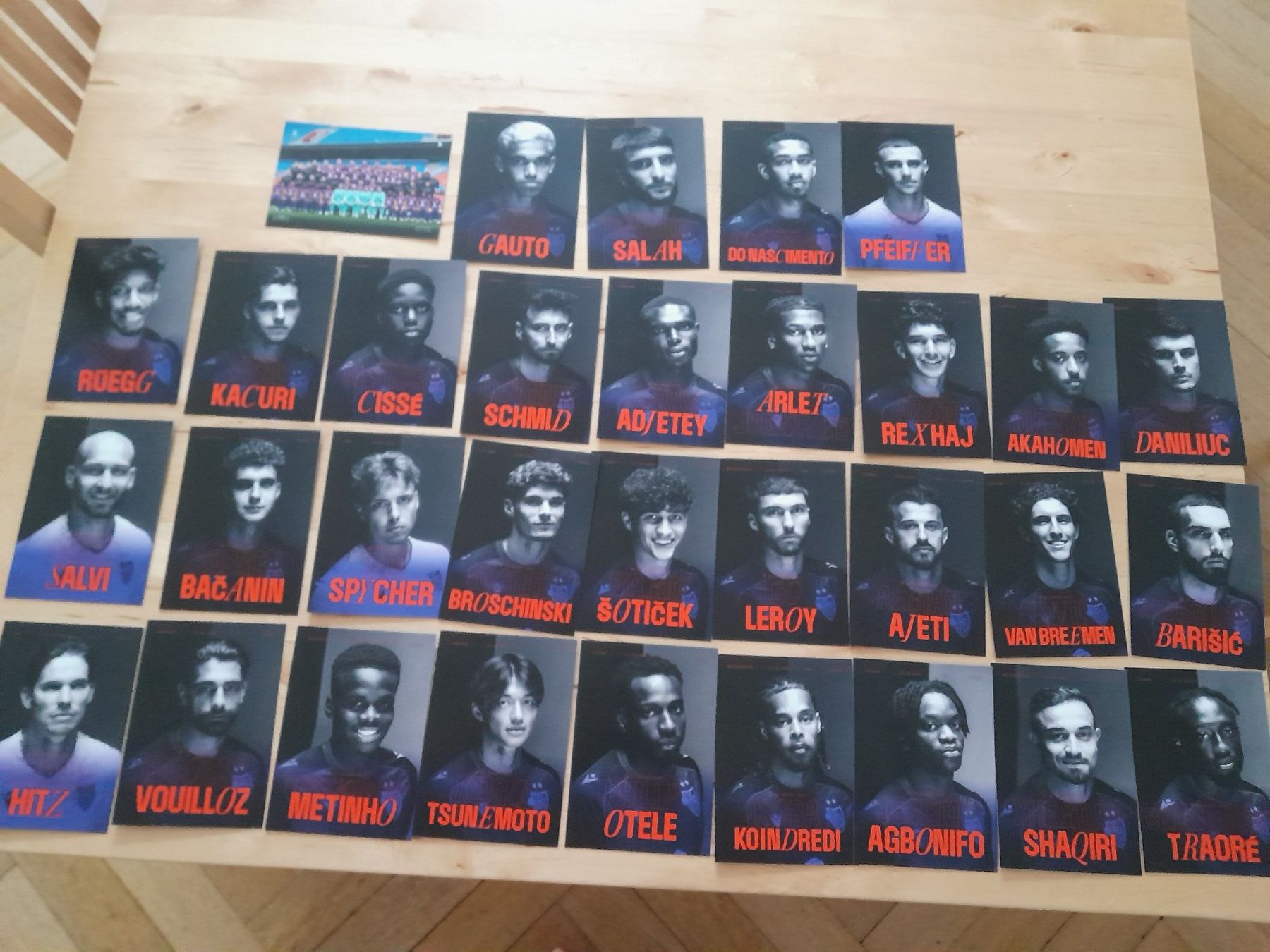 Autografi: Fc basel autogrammkarten 2025-2026    fcb basel – Usato da binningen venduto da bergen00