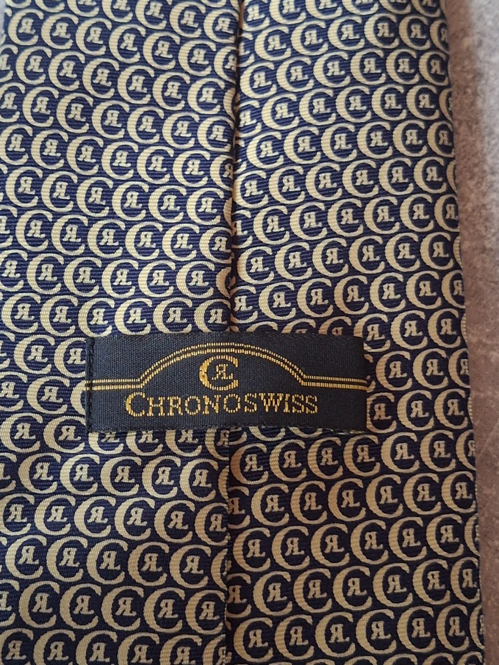 Cravatte: Cravate 100% soie marque Chronoswiss – Usato da Villiers venduto da san_jn5w