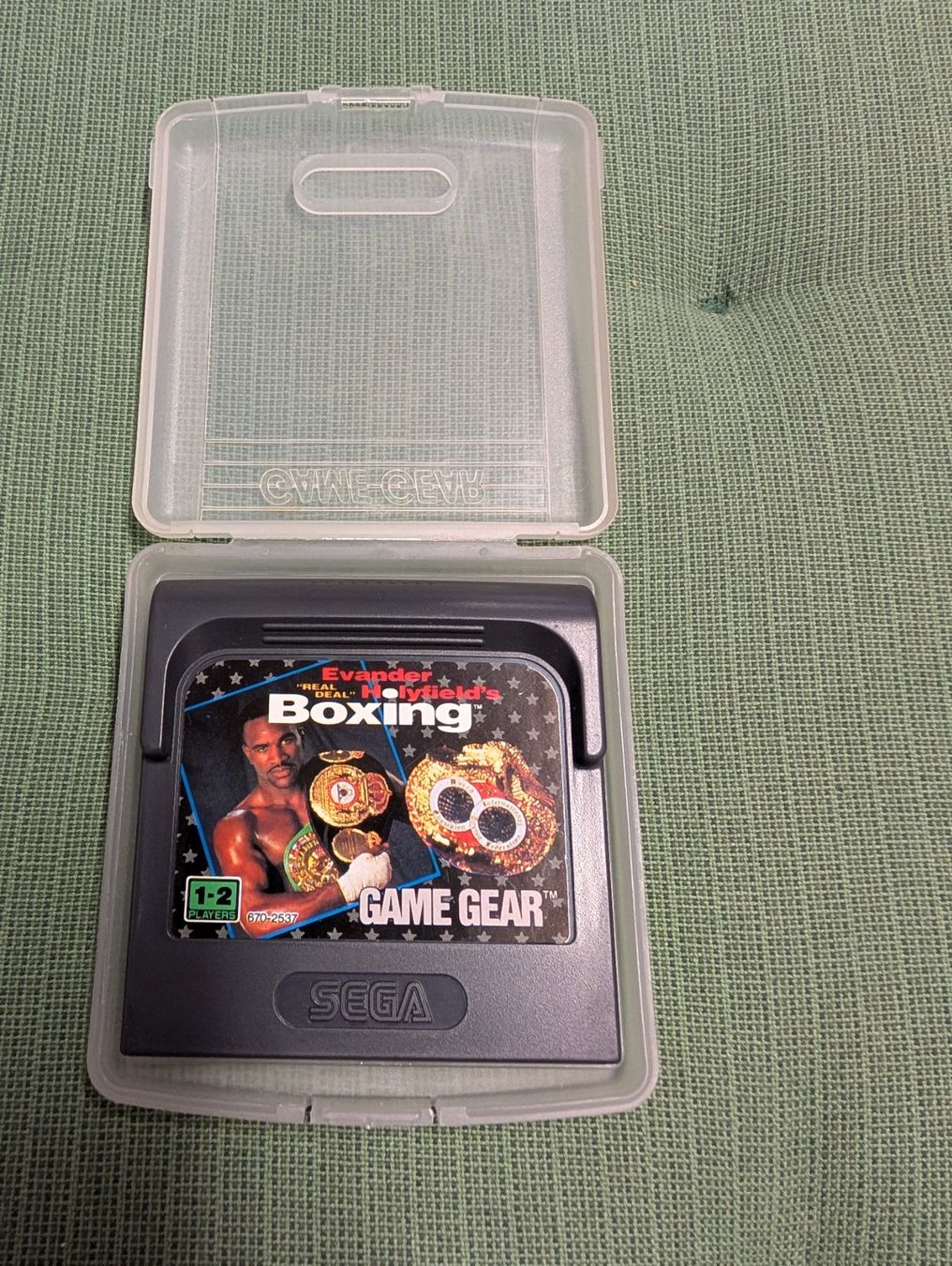 Giochi: Evander Holyfield's Boxing Sega Game gear – Usato da Giubiasco venduto da Ticinerd