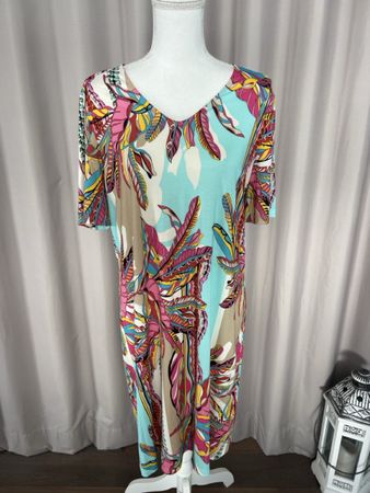 Féraud Sommer Kleid Gr.L, Floral, Top Zustand