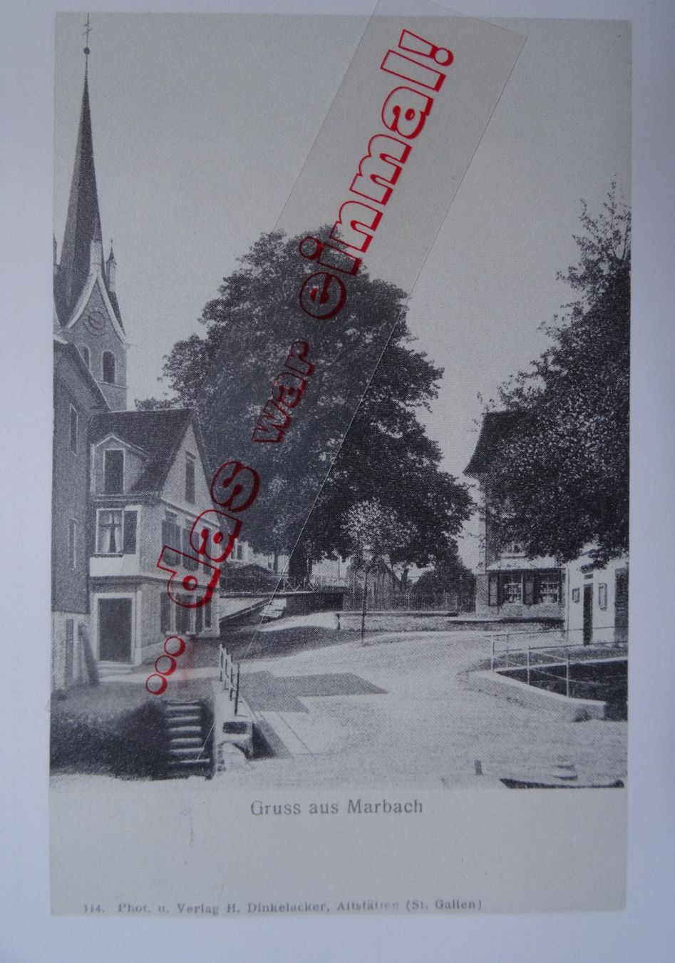 Cartoline postali: St. Gallen Marbach anno dazumal – Usato da Safnern venduto da Wstussi