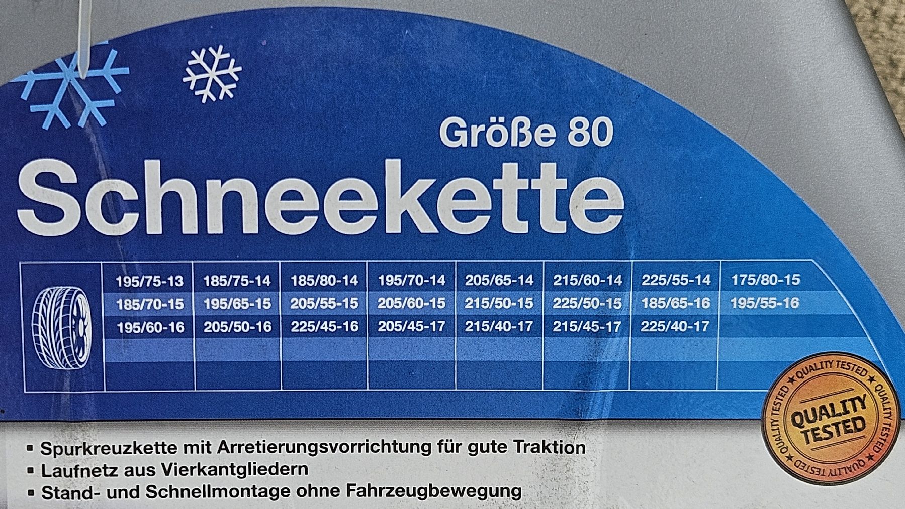Schneeketten: Schneekette – Neu und originalverpackt aus Wikon von jojo812 1