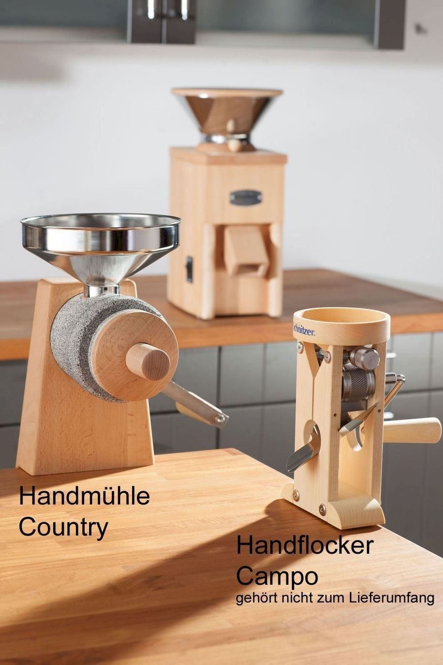 Küchengeräte: Schnitzer Getreidemühle Country – Neu und originalverpackt aus Bottighofen von zaap 1