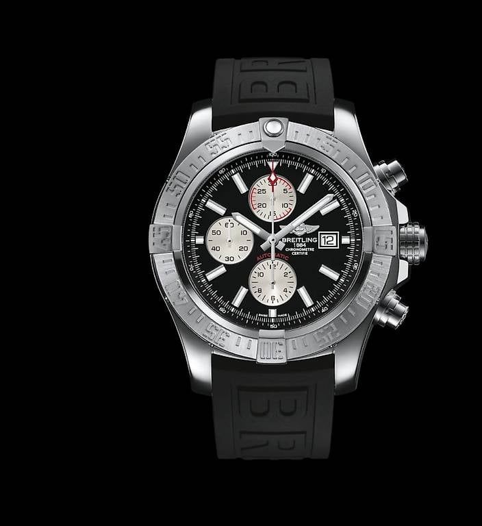 Uhren: Breitling Super Aviator II Chronographe Automatic Black – Gebraucht aus Sevelen von eri_89gx