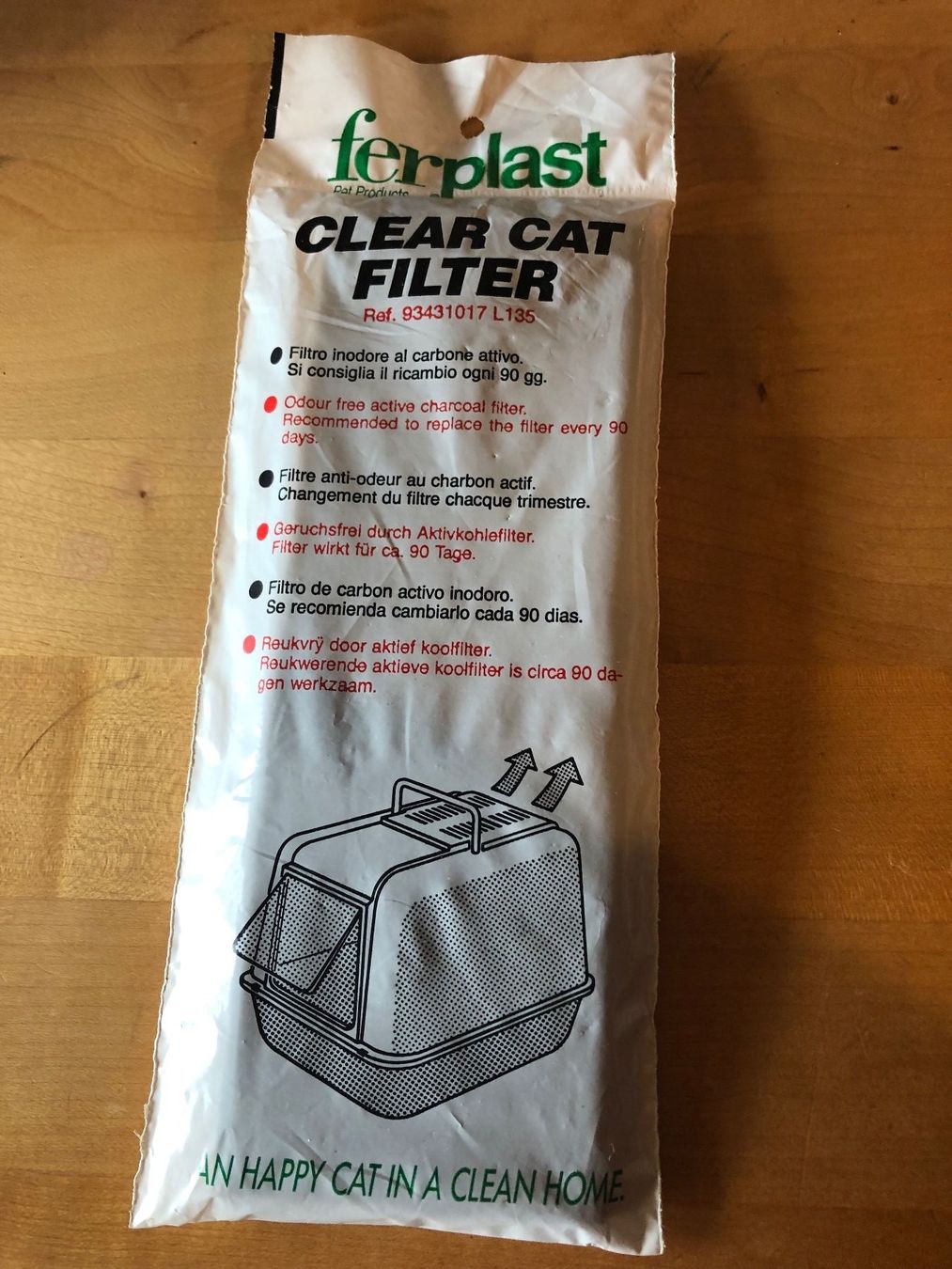 Ventilazione: ferplast clear cat filter – Nuovo e nell'imballaggio originale da Zürich venduto da ch3906