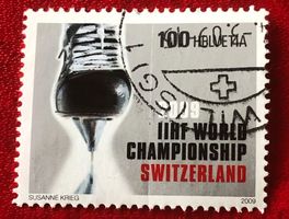 Nr.1301 EISHOCKEY-WELTMEISTERSCHAFT 2009 GESTEMPELT 