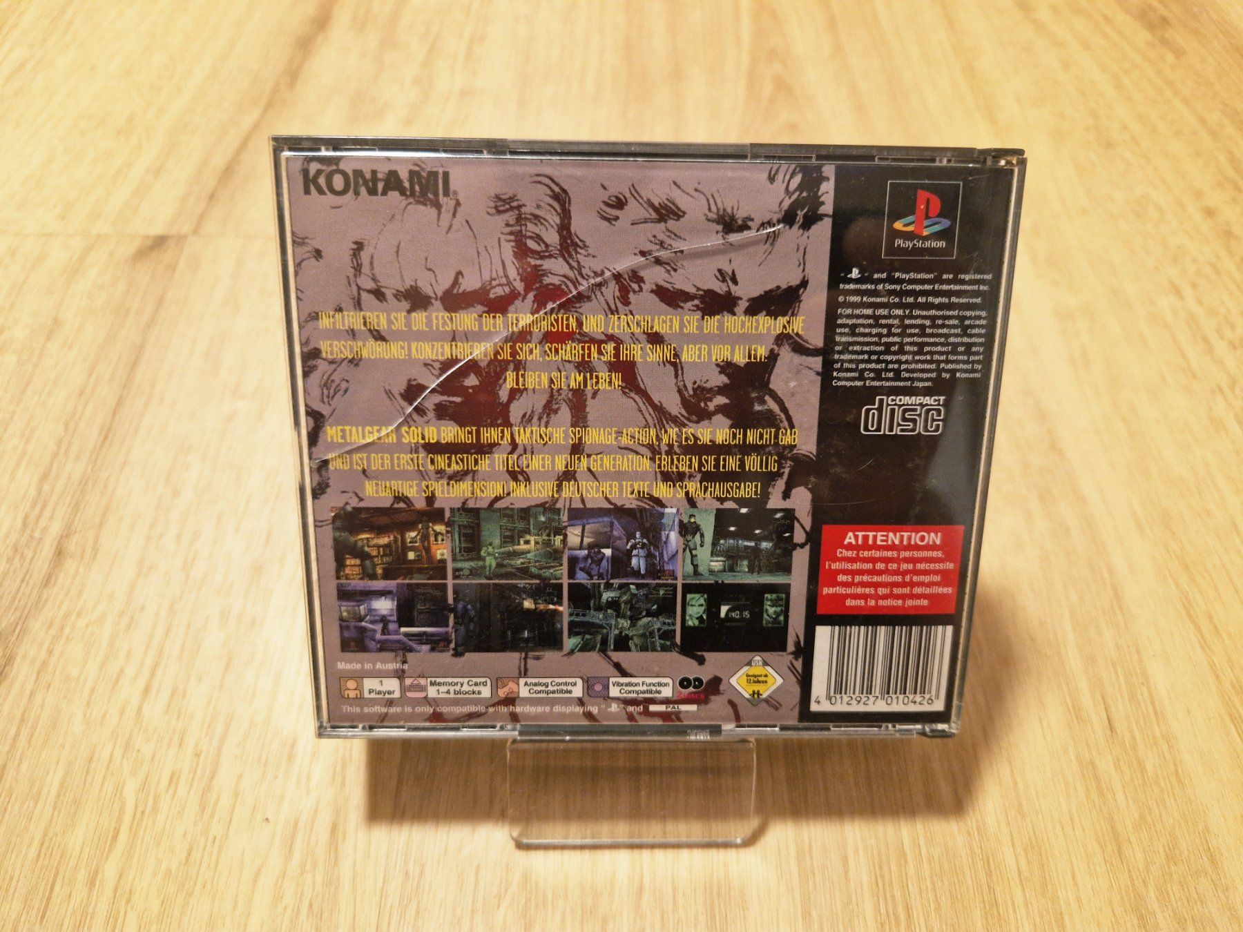 Giochi: PS1 - Metal Gear Solid – Usato da Schaffhausen venduto da thugNme 3