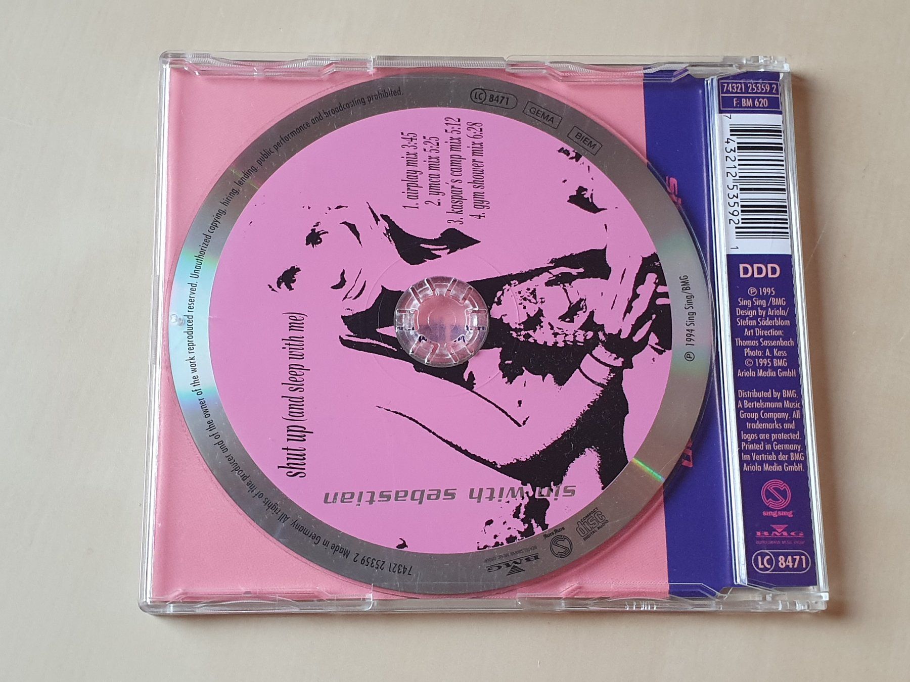 CD: Sin with Sebastian Shut Up – Usato da Stansstad venduto da collectorsshop 1