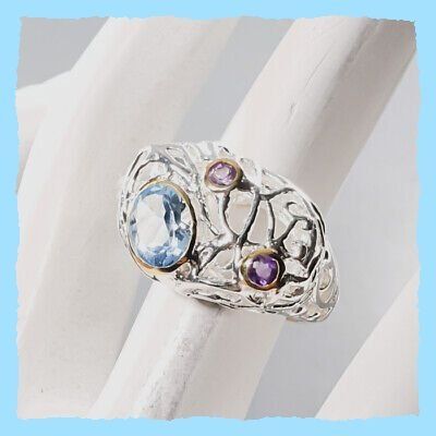 Anelli: ♛ Künstlerschmuck 925 Silberring – Nuovo e nell'imballaggio originale da Oberglatt ZH venduto da Hot-Spot 5