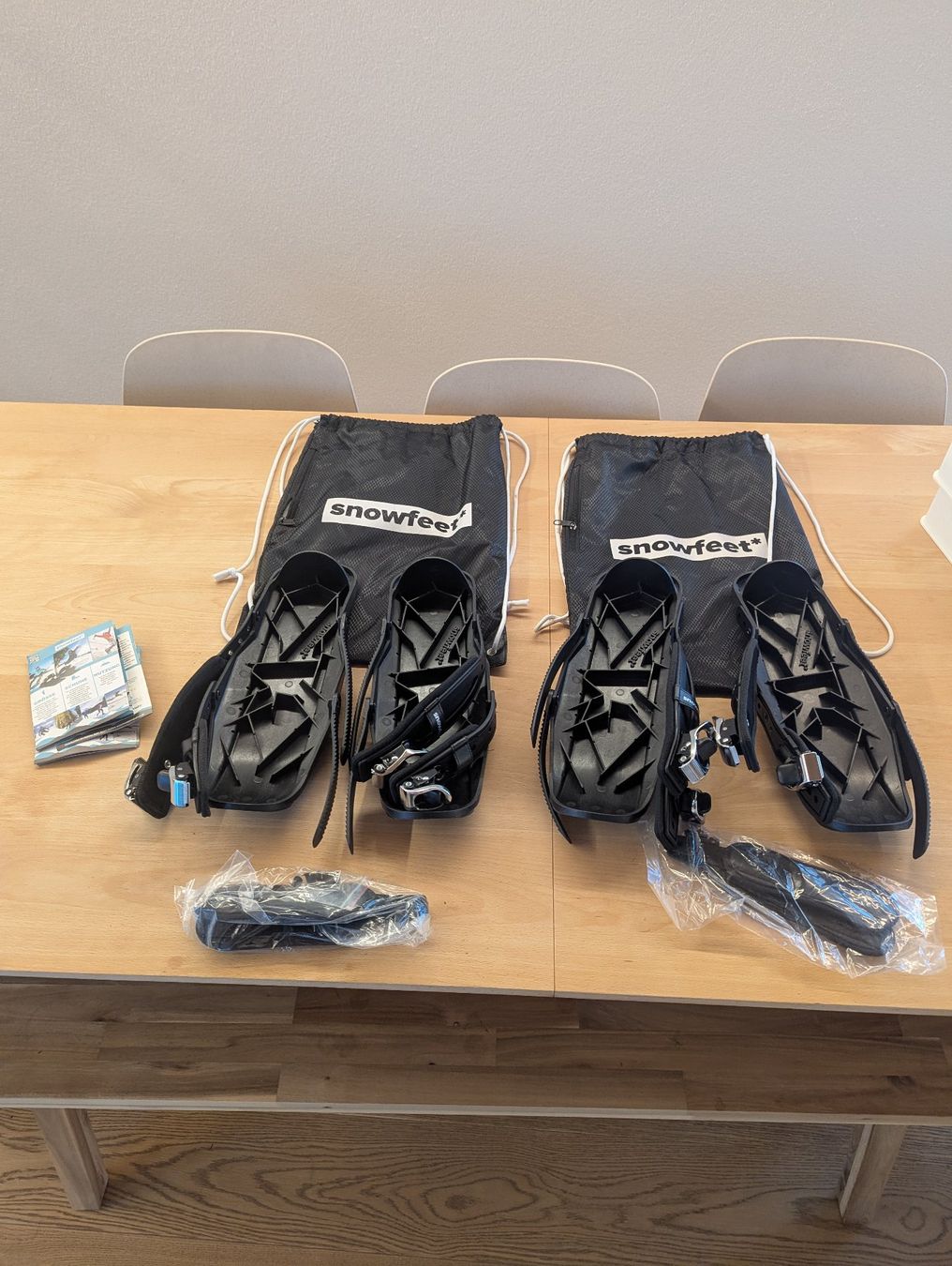 Snowfeet Skis: 2 Paires Snowfeet – Gebraucht aus Nods von basix96x