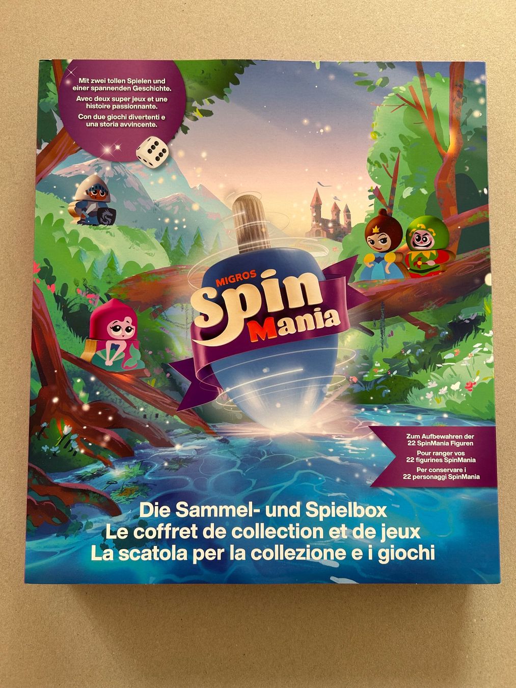 Migros Giochi: SpinMania Sammel+Spielbox – Nuovo e nell'imballaggio originale da Neu St.Johann venduto da har_f865
