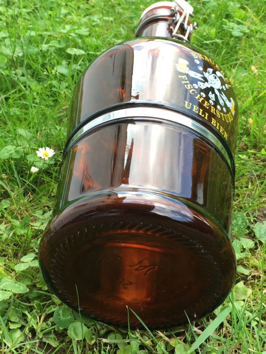 Gläser, Krüge & Flaschen: Bier - Flasche „UELI BIER“ – Gebraucht aus Wangen b. Olten von Finolino28 7
