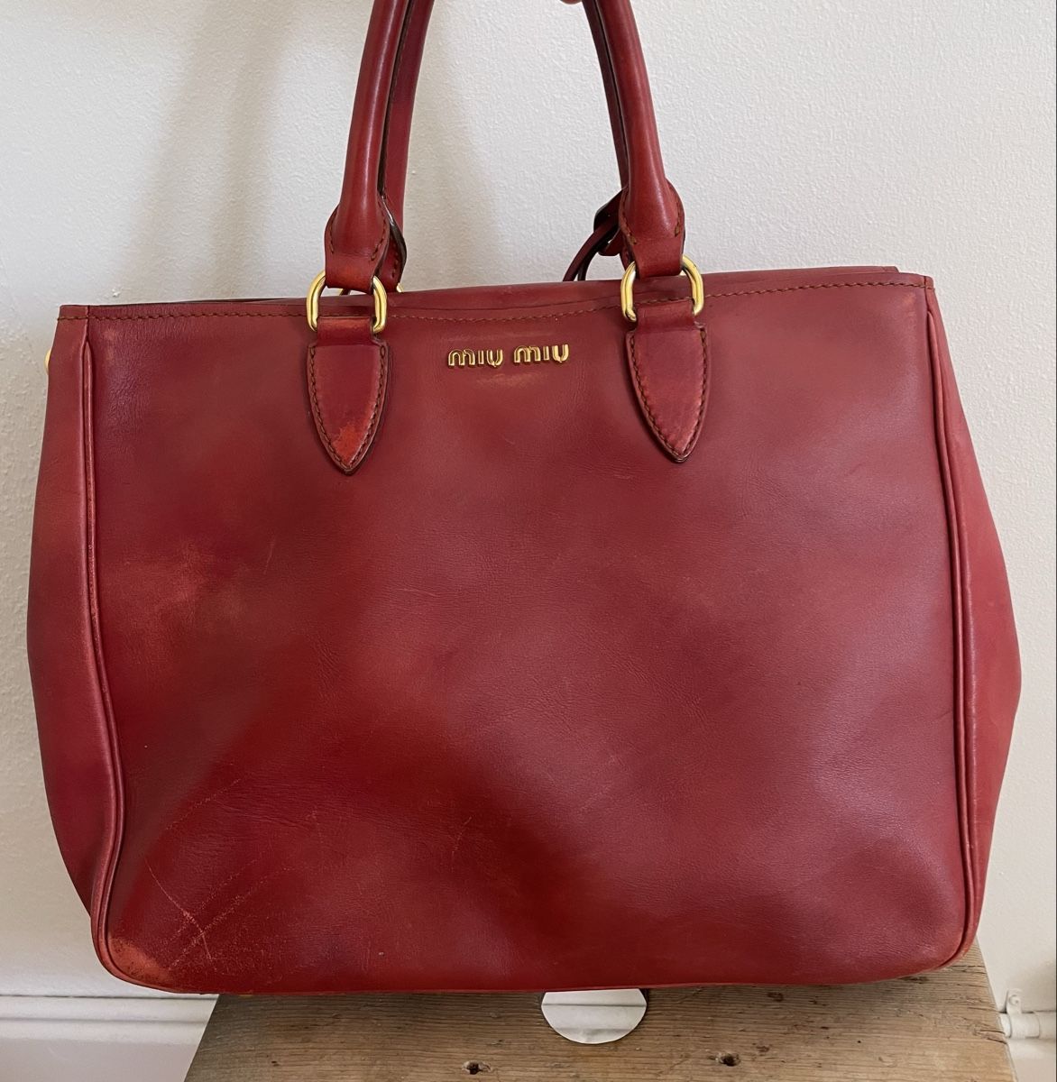 Miu Miu Taschen: MiuMiu - Leder Henkeltasche – Gebraucht aus Zürich von fabelhaft17 7