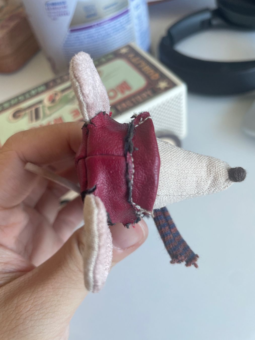 Maileg Giocattoli: Maileg Retired Racer Mouse & Box – Usato da Zug venduto da jia_2zsd 6