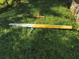 Seegelflugzeug mit Motor