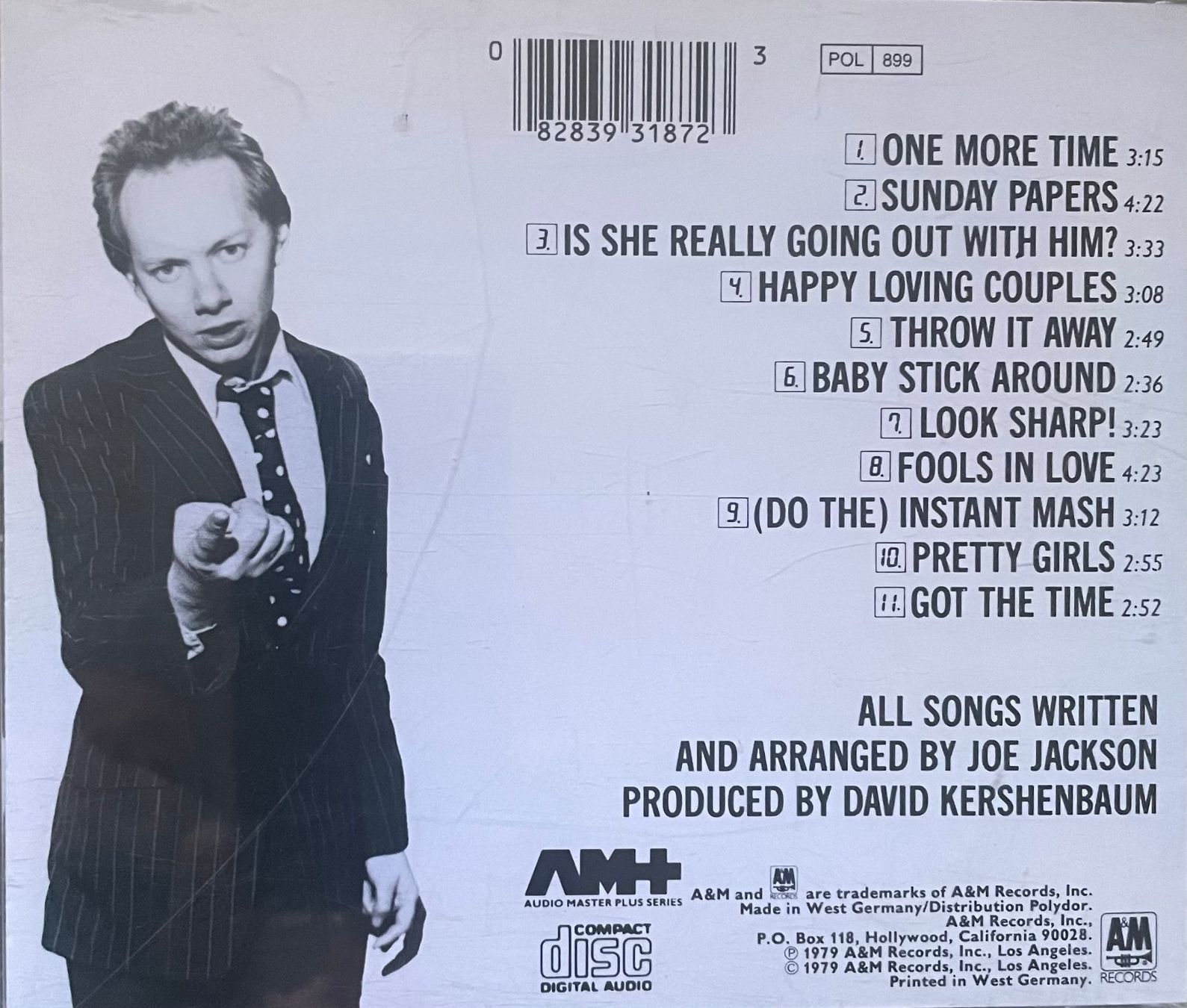 CDs: Joe Jackson - Look Sharp! – D'occasion à Brunnen par Barfly5 1