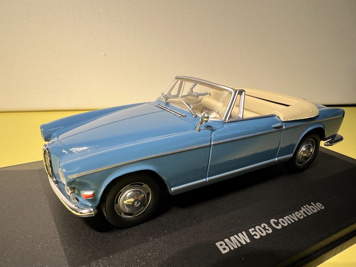 BMW Modellini d'auto: BMW 503 Cabrio in 1/43 – Nuovo e nell'imballaggio originale da Weinfelden venduto da Kammerflimmern