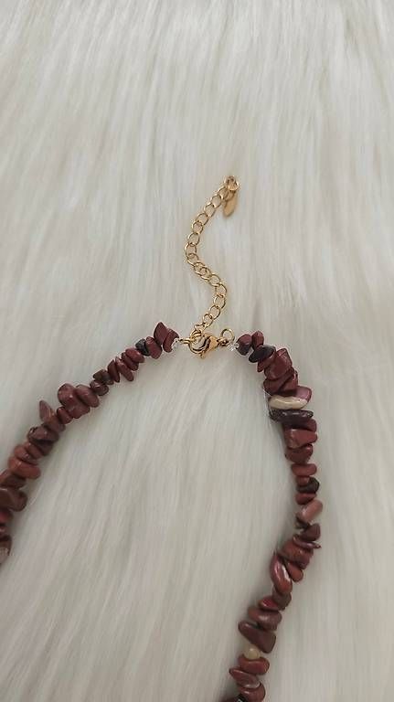 Catenine: Collier jaspe rouge arbre de vie – Usato da Cheseaux-Lausanne venduto da Ana_Gandarinho 1