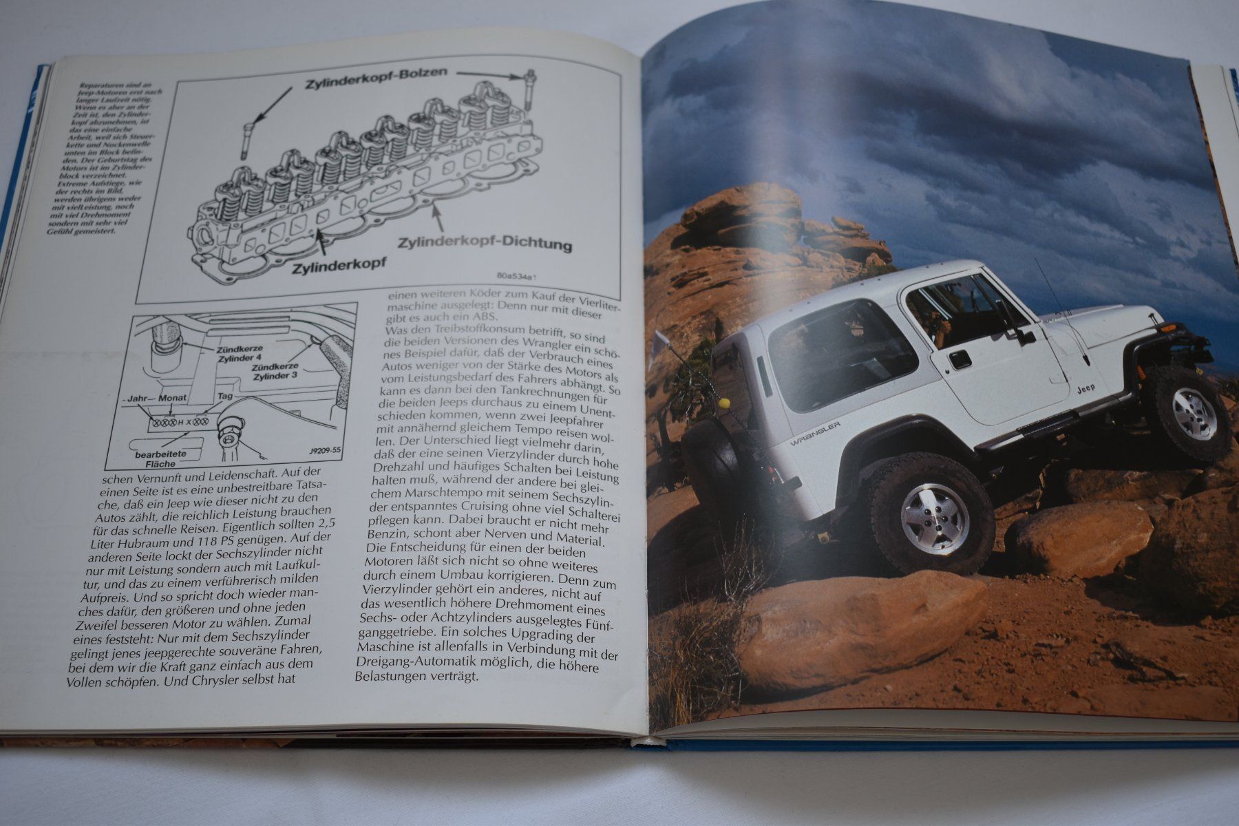 Bücher: Jeep Wrangler Buch - 1. Auflage 1996 – Gebraucht aus Speicher von Indigoblau_3 6