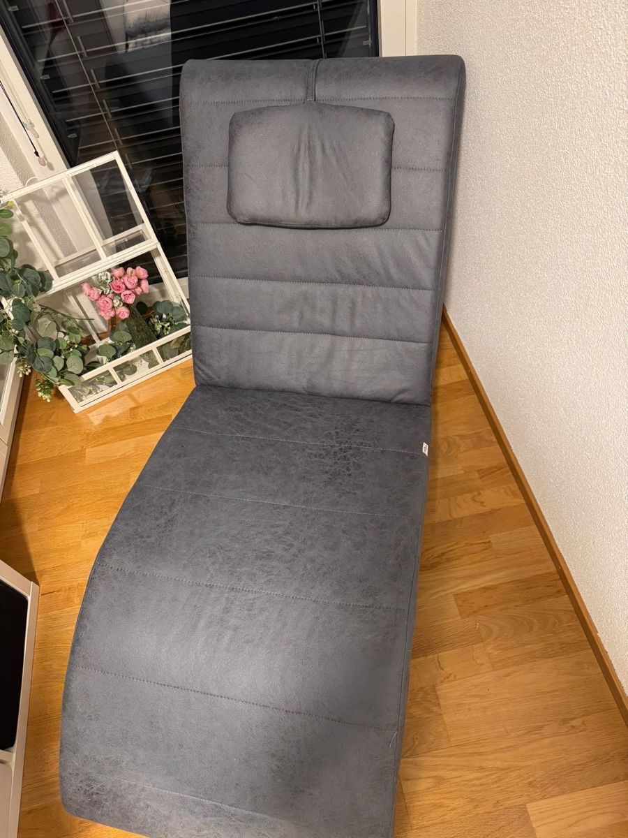 Vidaxl Sedie a sdraio: Chaiselongue mit Kissen – Usato da Rorschacherberg venduto da Nikez00 1