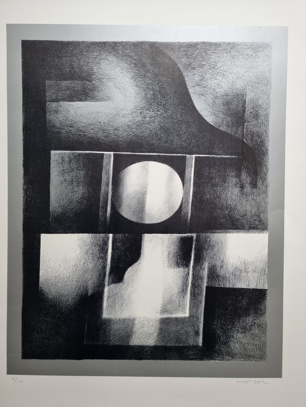Grafica & Litografie: SVEN KNEBEL SERIGRAPHIE SIGNIERT NUMMERIERT – Usato da Gersau venduto da kunst-online
