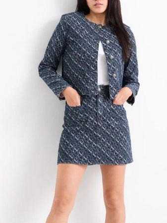 C&A Denim Twinset: Jeansjacke & Jupe – Grösse 36