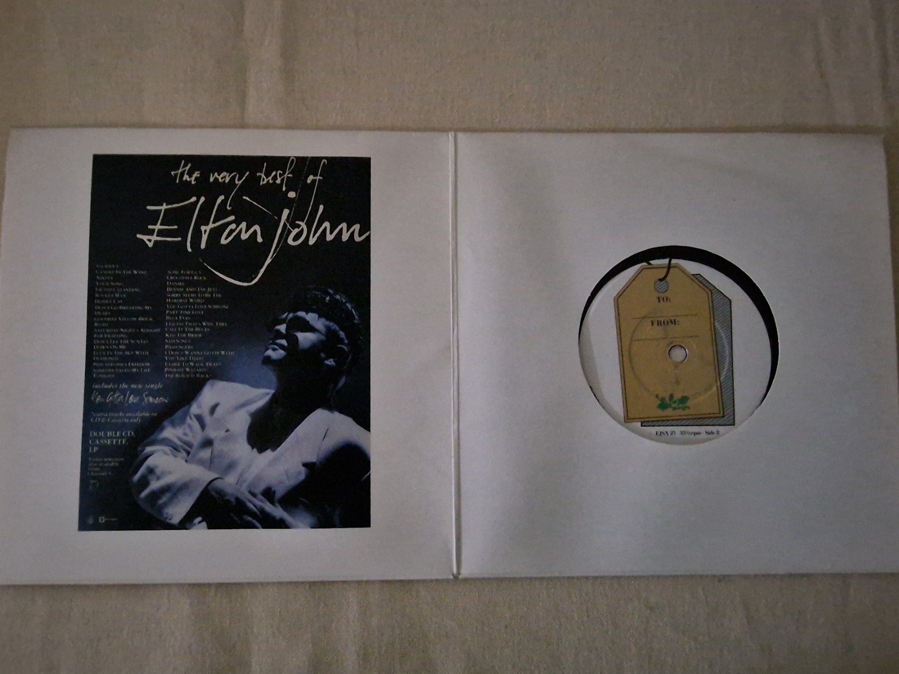 Dischi in vinile: Elton-John Single - Elton-Johns-Christmas-EP – Usato da Root venduto da atelier22 1