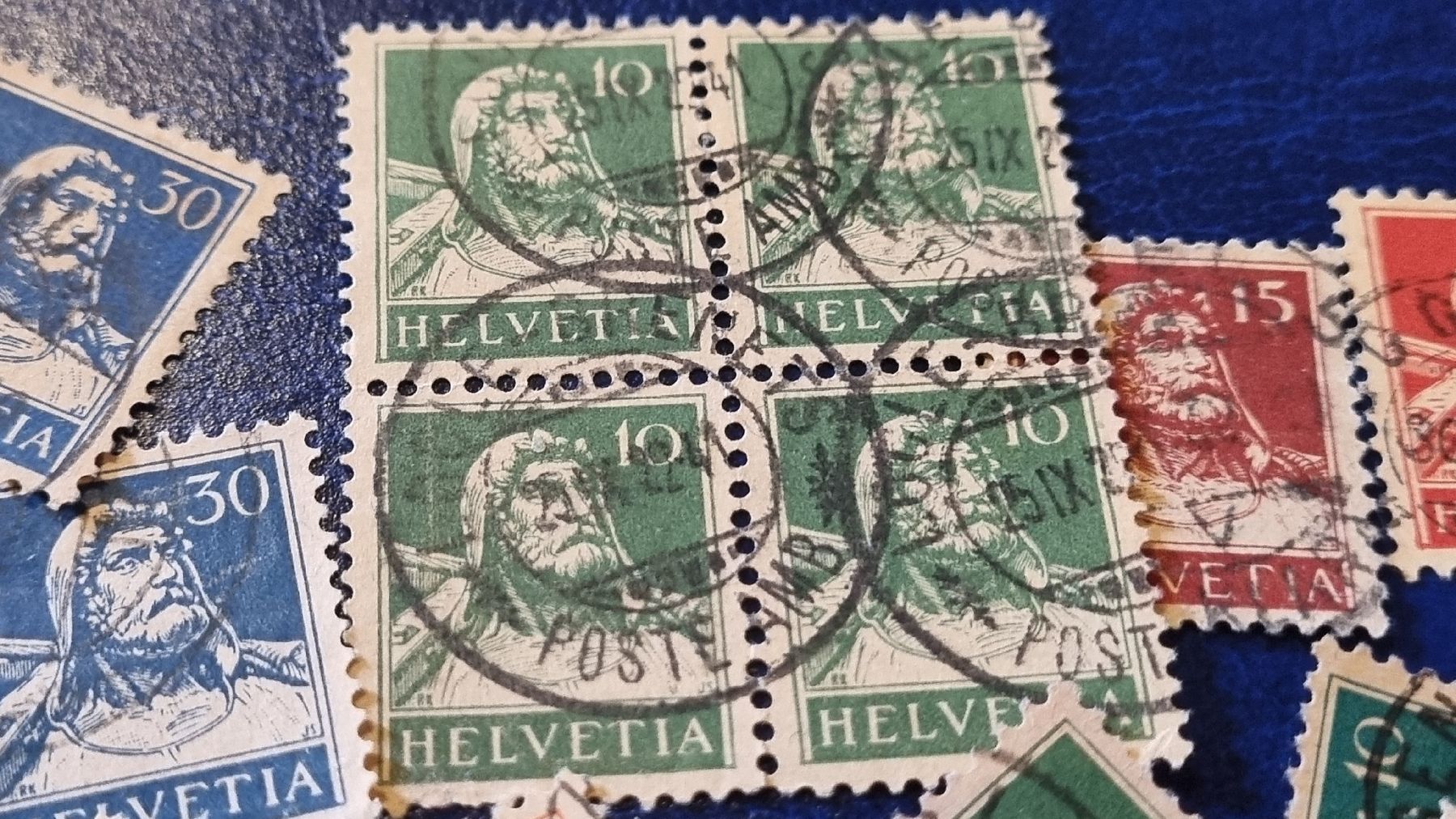 Tutti i francobolli: TELL - SAMMLUNG - GESTEMPELT - SCHWEIZ – Usato da Heimenschwand venduto da Valvora 2