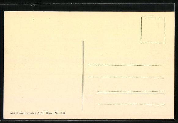 Cartoline postali: AK Gstaad, Hotel Bellevue – Usato da Berlin venduto da bartko-reher 1