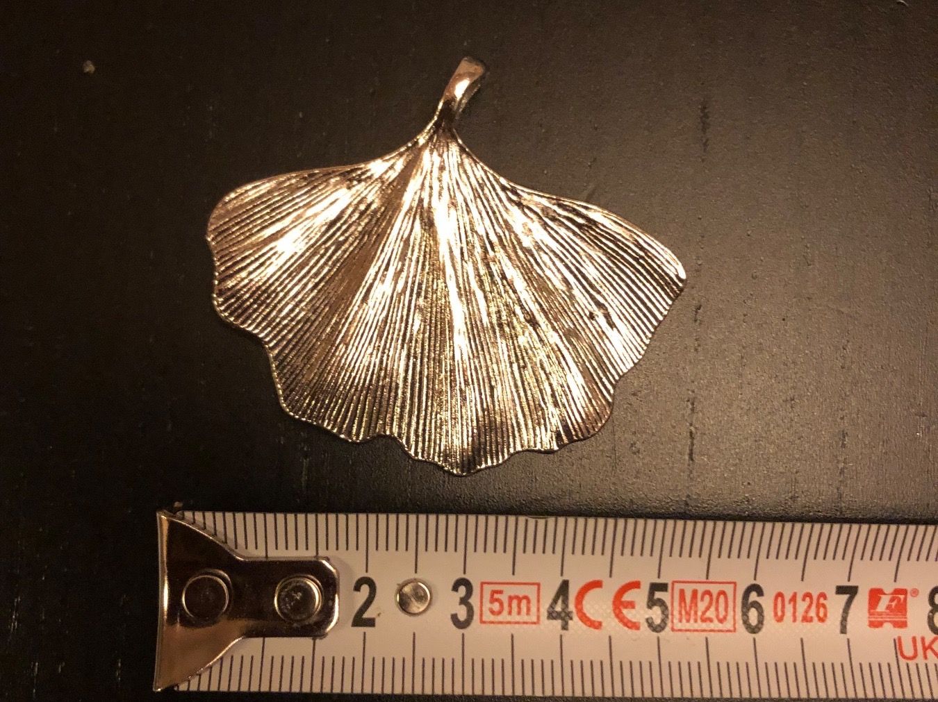 Ciondoli: Amulett/Anhänger Ginkgo Blatt – Nuovo (secondo la descrizione) da Gams venduto da Mariawicca 2