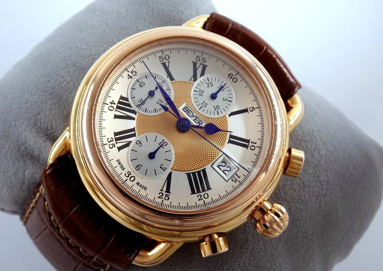 Orologi: BEYER AEROWATCH CHRONOGRAPH 7750 AUTOMATIK – Usato da Bottighofen venduto da menschenfamilie 3