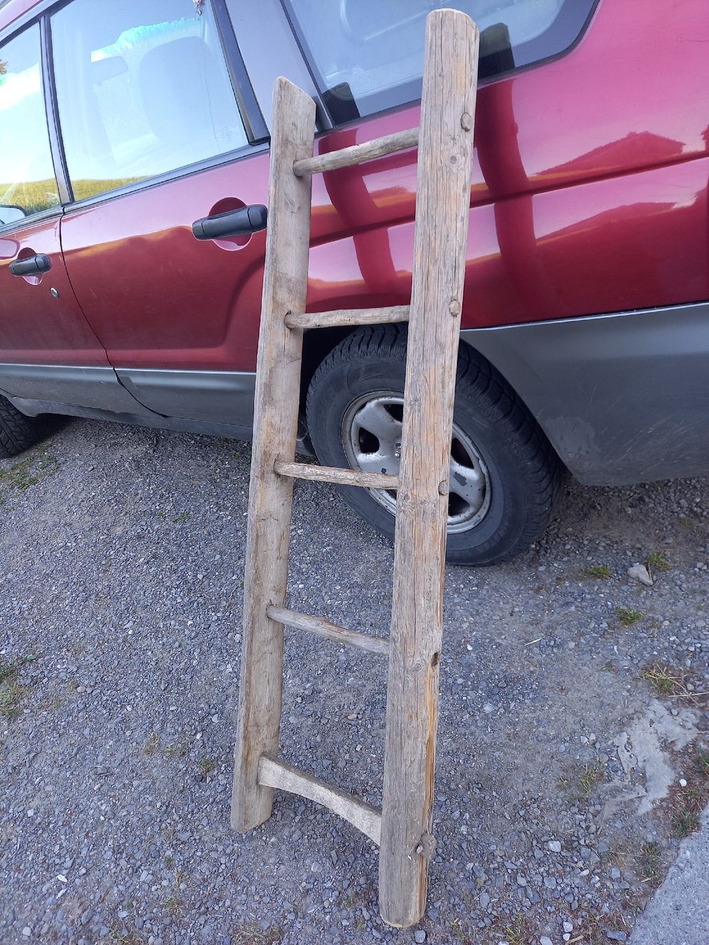 Scale: Antike starke Holzleiter gebraucht – Usato da Galgenen venduto da Allerlei8854 1