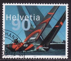SBK-Nr. 1084 (Alinghi, America's Cup 2003) gestempelt