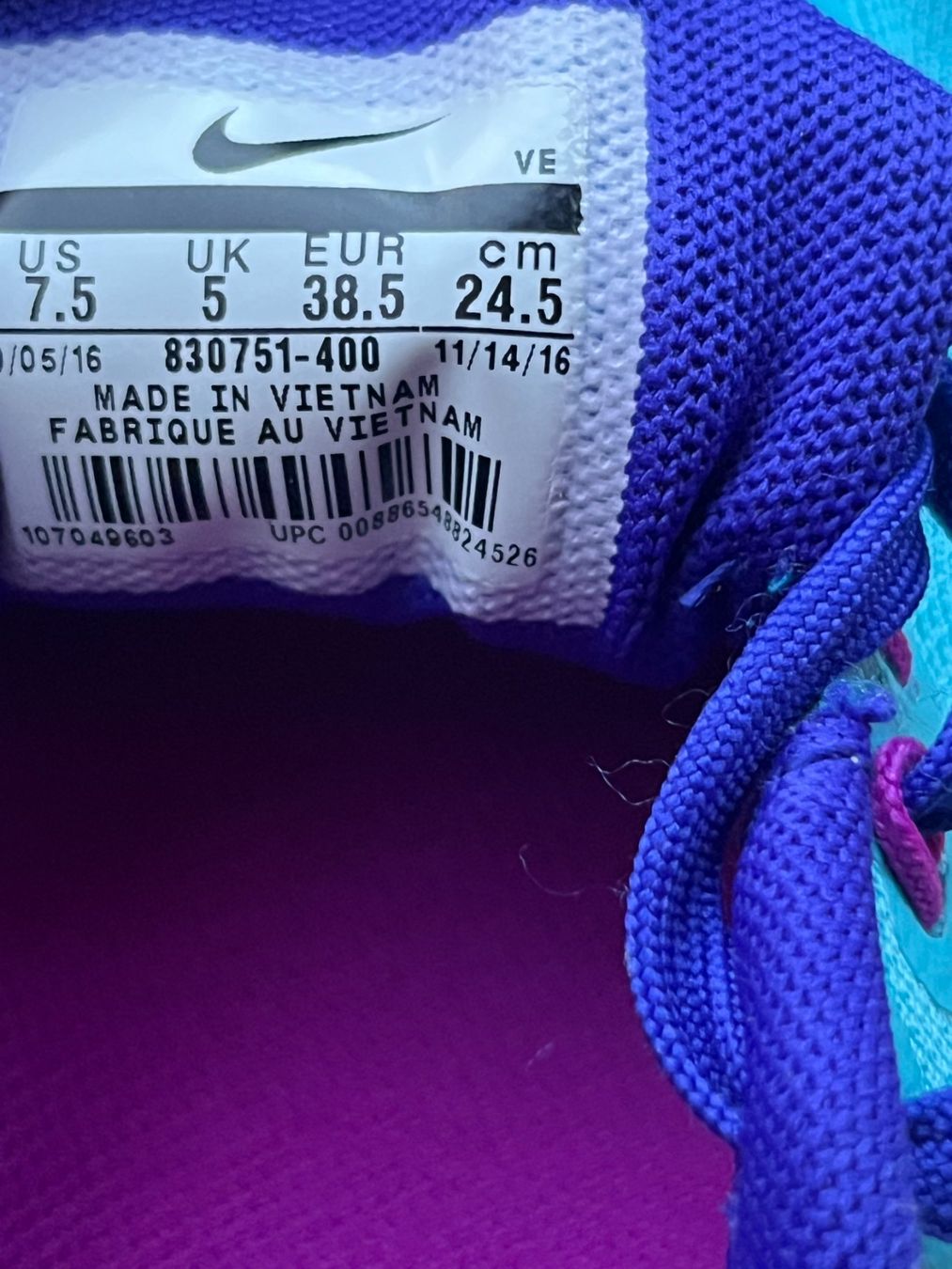 Nike Scarpe da donna: Nike FLEX 2016 38,5 – Nuovo (secondo la descrizione) da Seiry venduto da vanille08 6