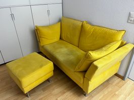 Sofa mit Micorfaserbezug