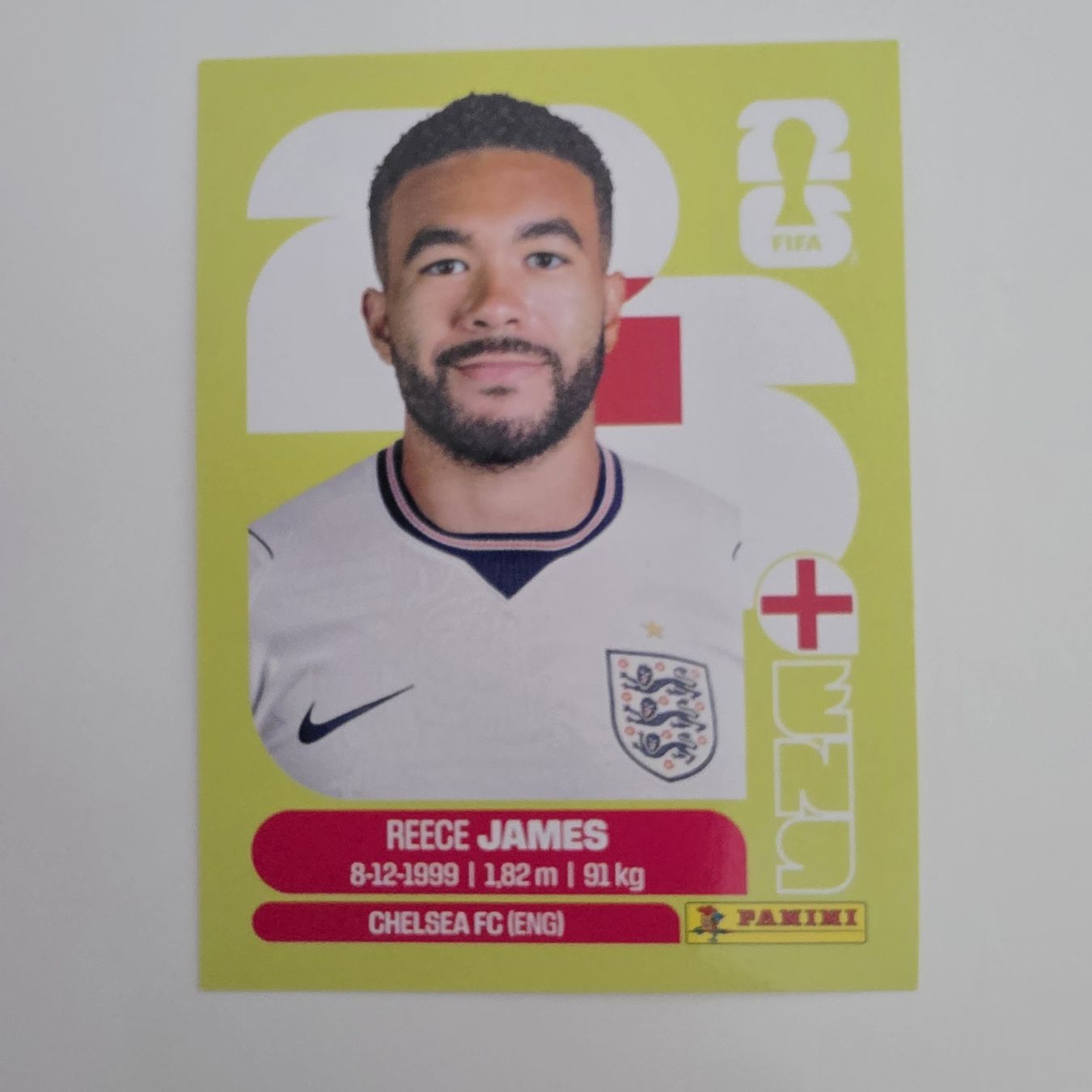 Panini Cartes à collectionner: Panini Sticker Reece James ENG7 – Neuf avec emballage d'origine à Buchs AG par LogoParts