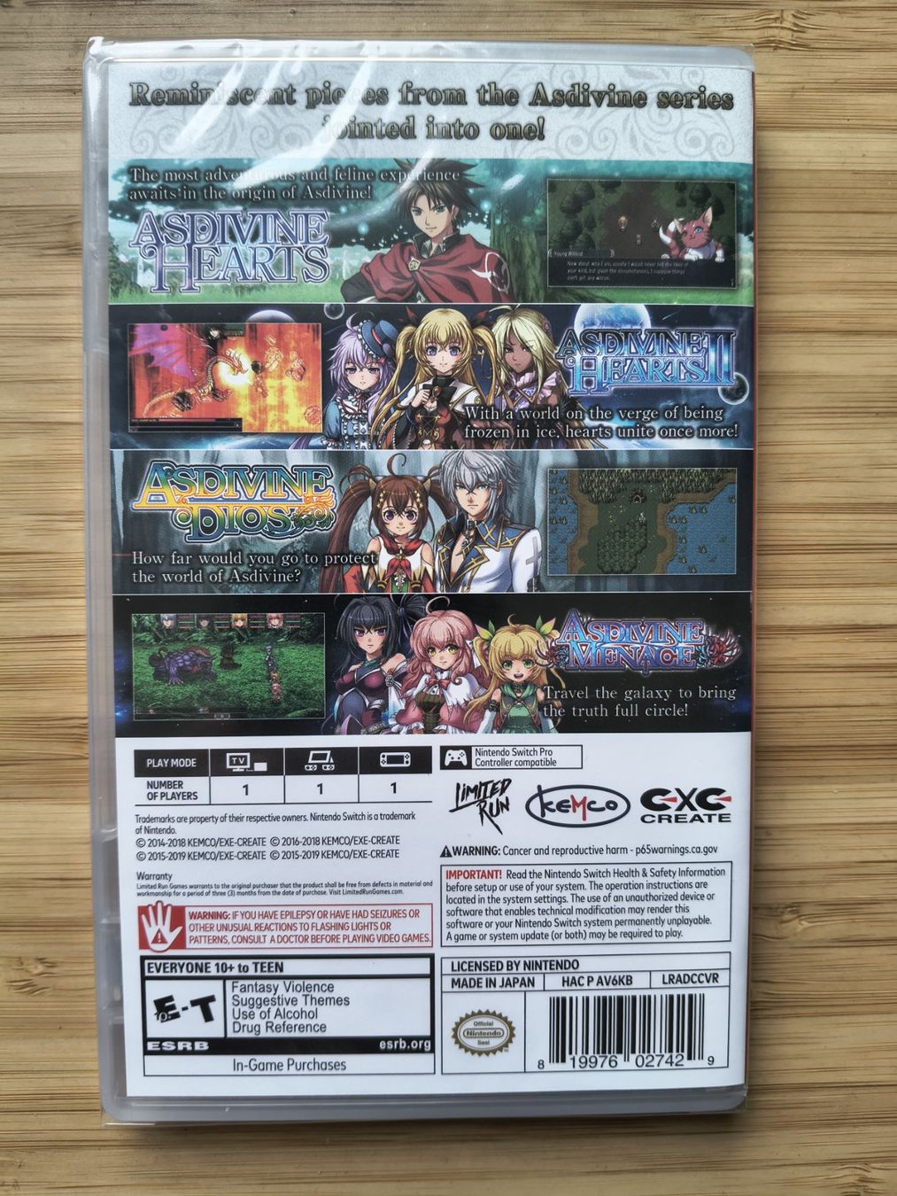 Giochi: Asdivine Collection Sealed (Switch) – Nuovo e nell'imballaggio originale da Riedholz venduto da ste_96cd 1