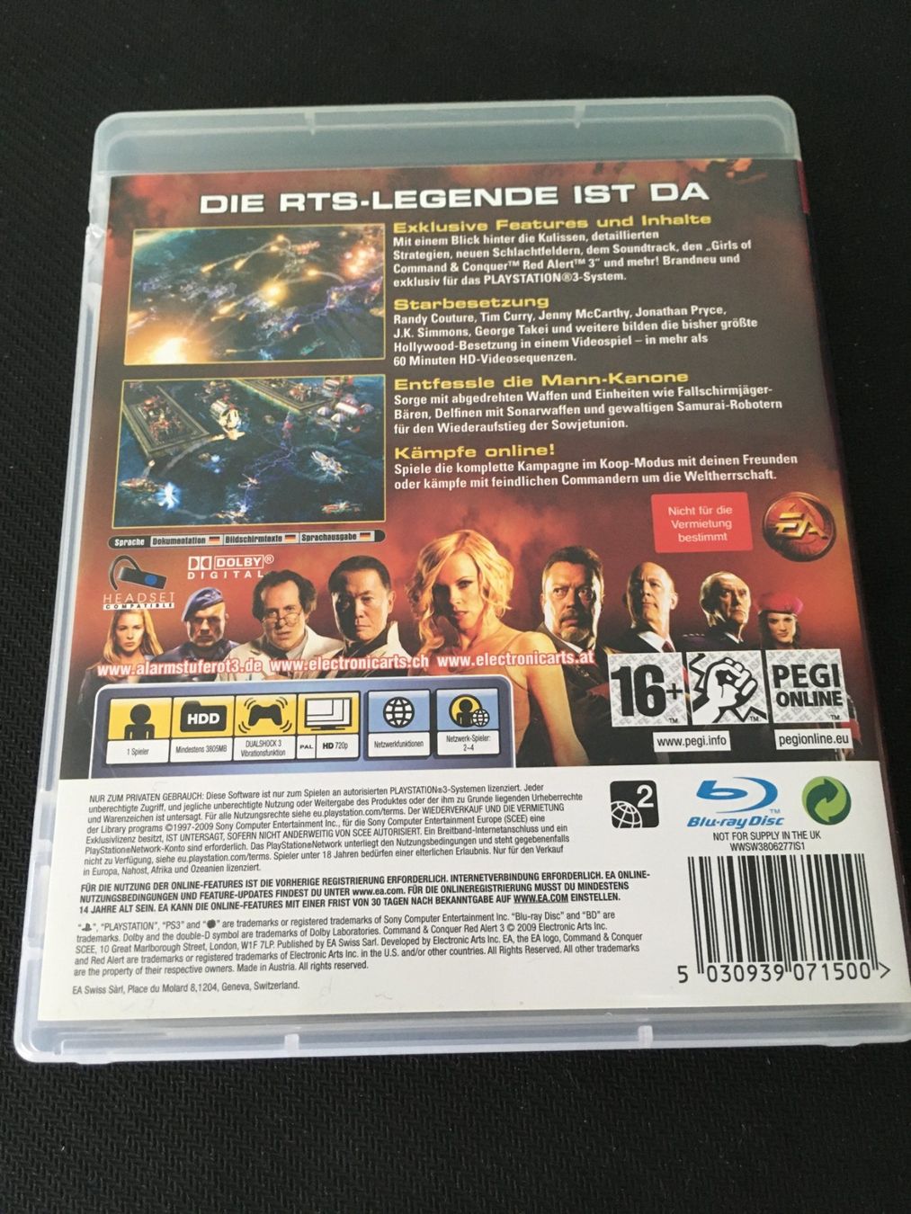 Sony Giochi: Command & Conquer Alarmstufe Rot für Playstation 3 – Usato da St.Gallen venduto da sjosjo 1