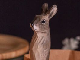 Deko teil Wäscheklammer Holz Häsli